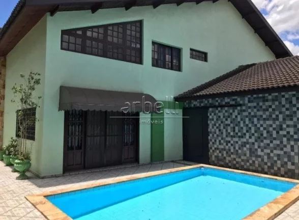 Imagem Sobrado residencial de alto padrão com 408 metros quadrados de área útil em terreno de 477 metros...
