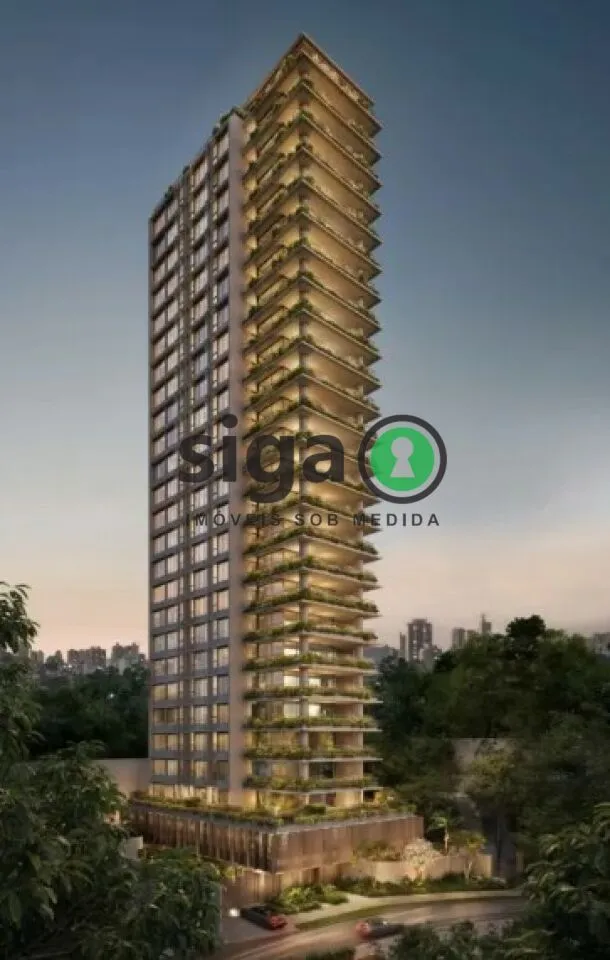 Imagem Cobertura Duplex à venda em Higienópolis com 4 Suítes e 5 Vagas em São Paulo