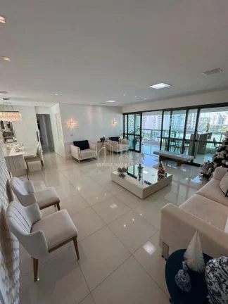 Imagem Apartamento à venda em LE PARC Salvador-BA: 3 quartos, 3 suítes, 3 salas, 6 banheiros, 4 vagas de garagem, 195m² em Patamares!