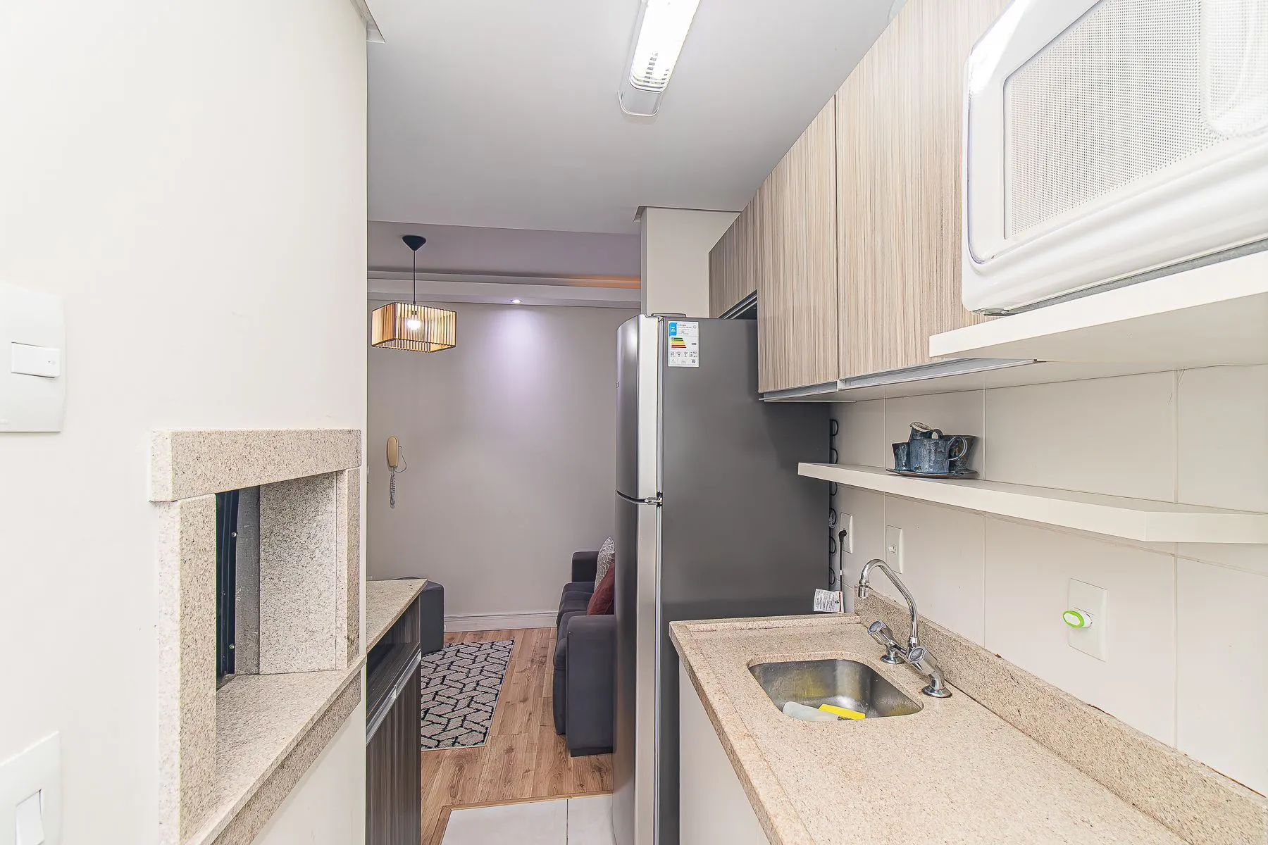 Imagem Apartamento 1 dormitório, lavabo e suite, vaga de garagem , 44m2