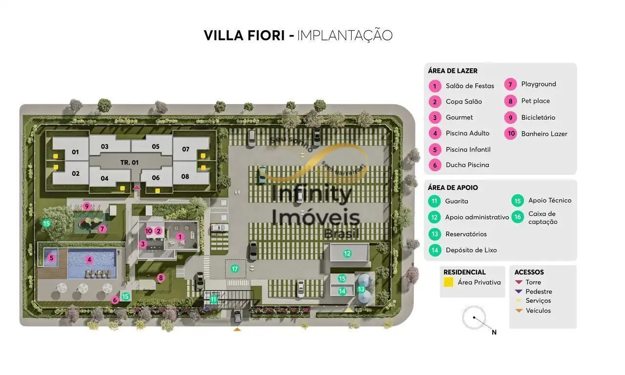 Imagem Villa Fiori - Apartamento à venda no bairro Alípio de Melo - Belo Horizonte/MG