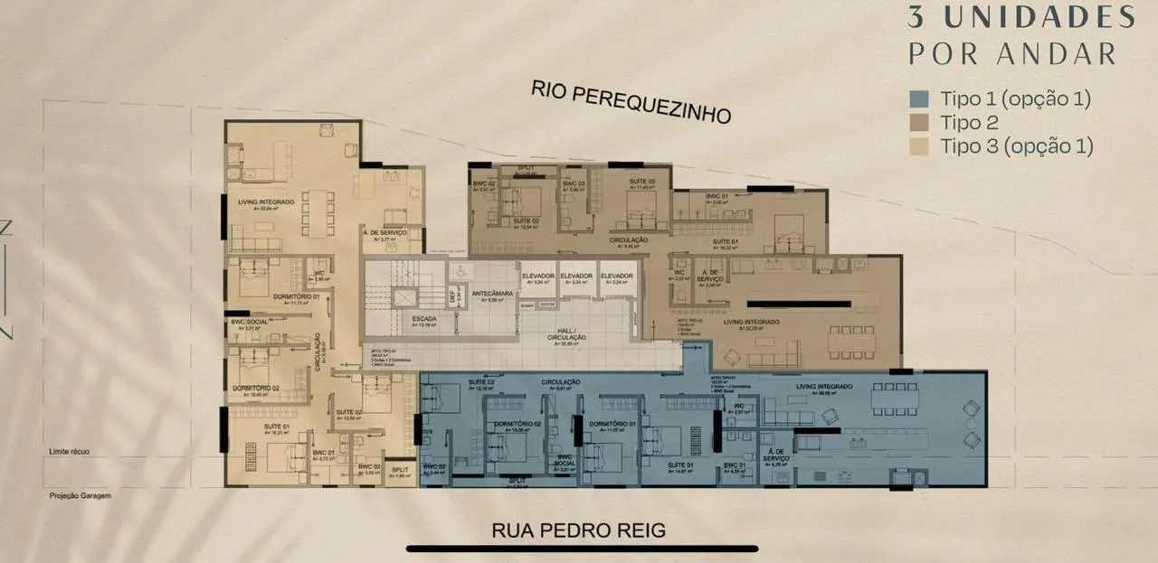 Imagem Apartamento com vista para o mar à venda com 1462m2 por R$ 3.191.000,00
