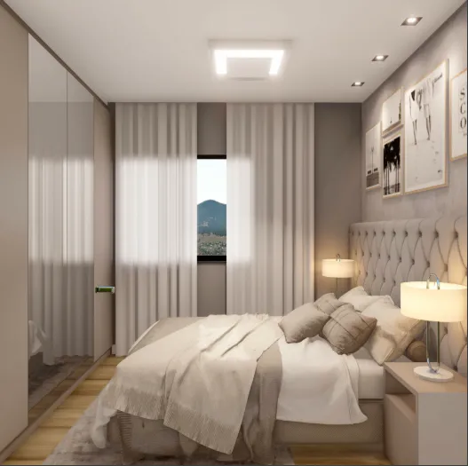 Imagem Apartamento para Venda em Curitiba, Boqueirão, 2 dormitórios, 1 suíte, 2 banheiros, 1 vaga