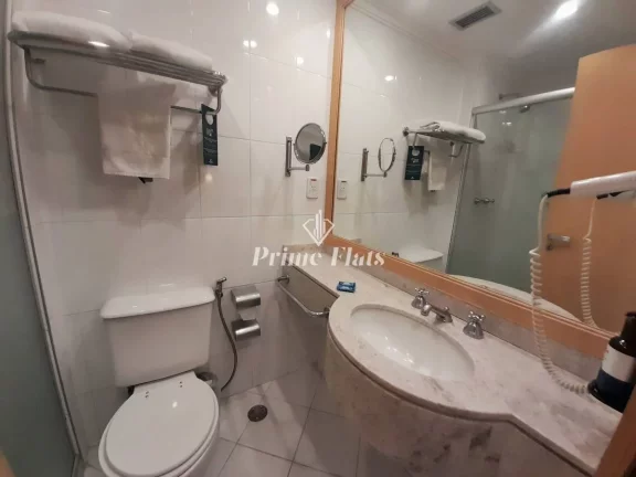Imagem Flat disponível para locação no Slaviero Guarulhos, com 28m², 1 dormitório e 1 vaga