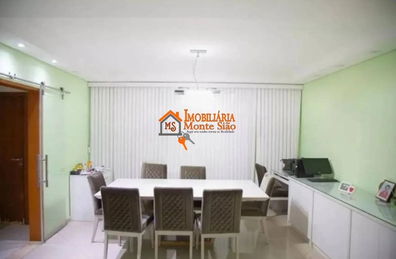 Imagem Sobrado com 4 dormitórios à venda, 300 m² por R$ 1.590.000 - Vila Augusta - Guarulhos/SP