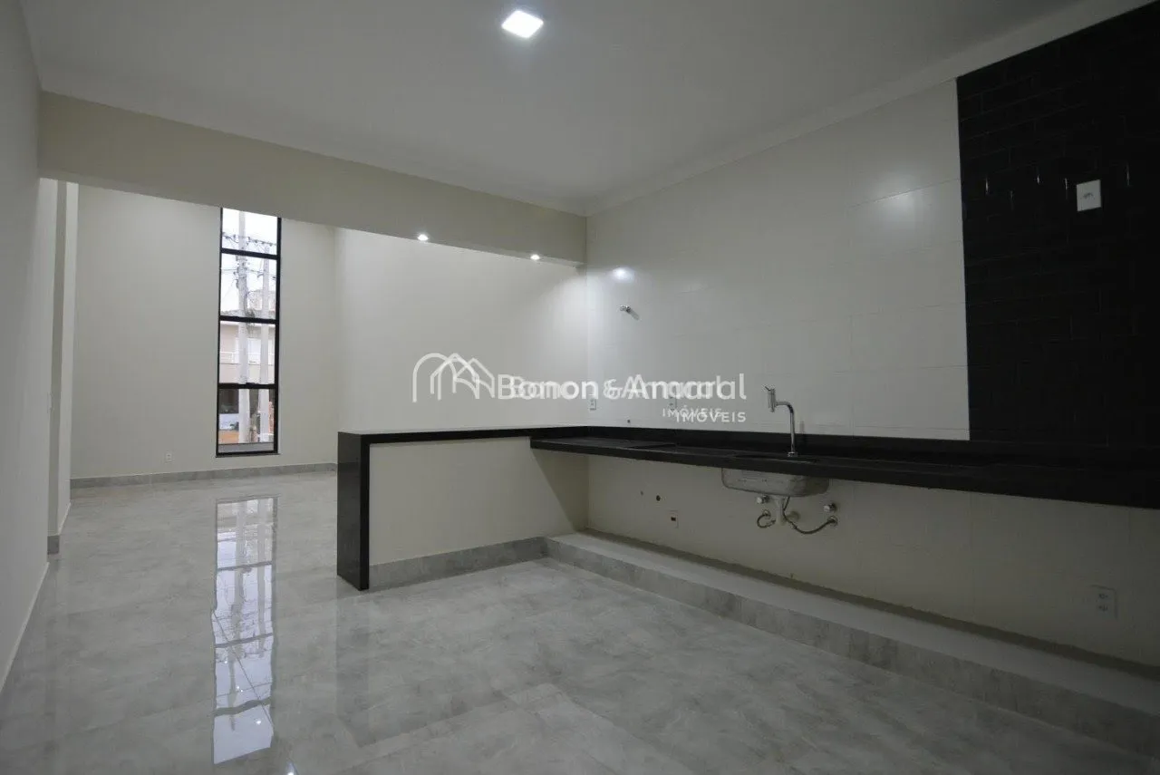 Imagem Casa térrea nova de 3 suítes à venda no Condomínio Reserva Real - Paulínia/SP.