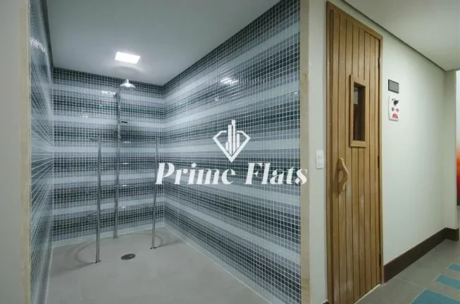 Imagem Flat disponível para locação no Estanconfor Villa Olímpia, com 133m², 2 dormitórios e 2 vagas de garagem