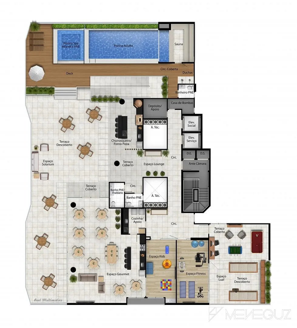 Imagem Apartamento alto padrão de 4 quartos a venda, na Enseada Azul