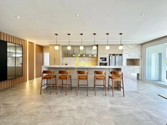 Imagem Casa condomínio fechado Xangri-la com 5 suítes 452m² mobiliado e decorado