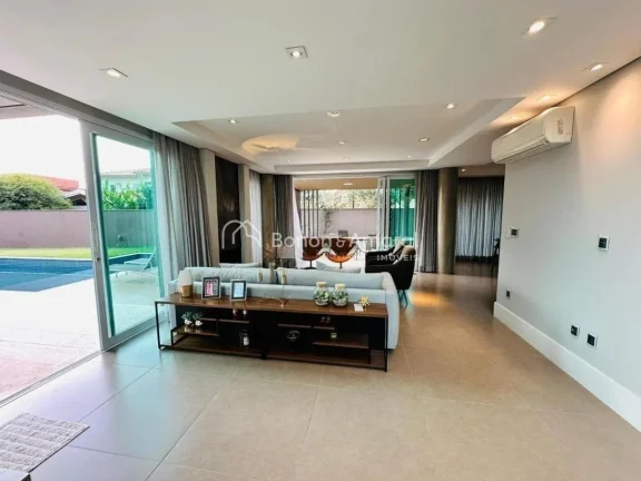 Imagem Casa de alto padrão disponível para venda e locação no condomínio Mont Blanc, em Campinas. Com ...