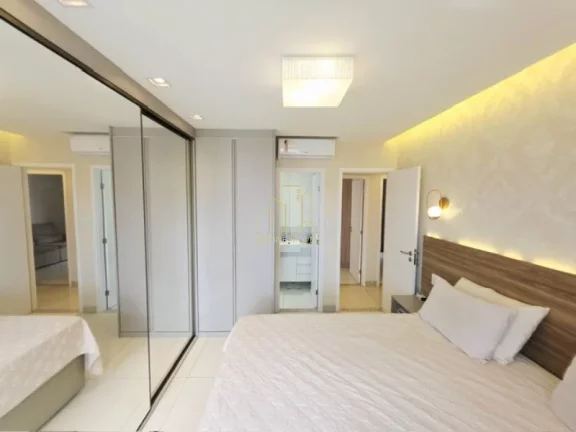 Imagem Amplo apartamento decorado com quatro quartos varanda a venda no cidade jardim