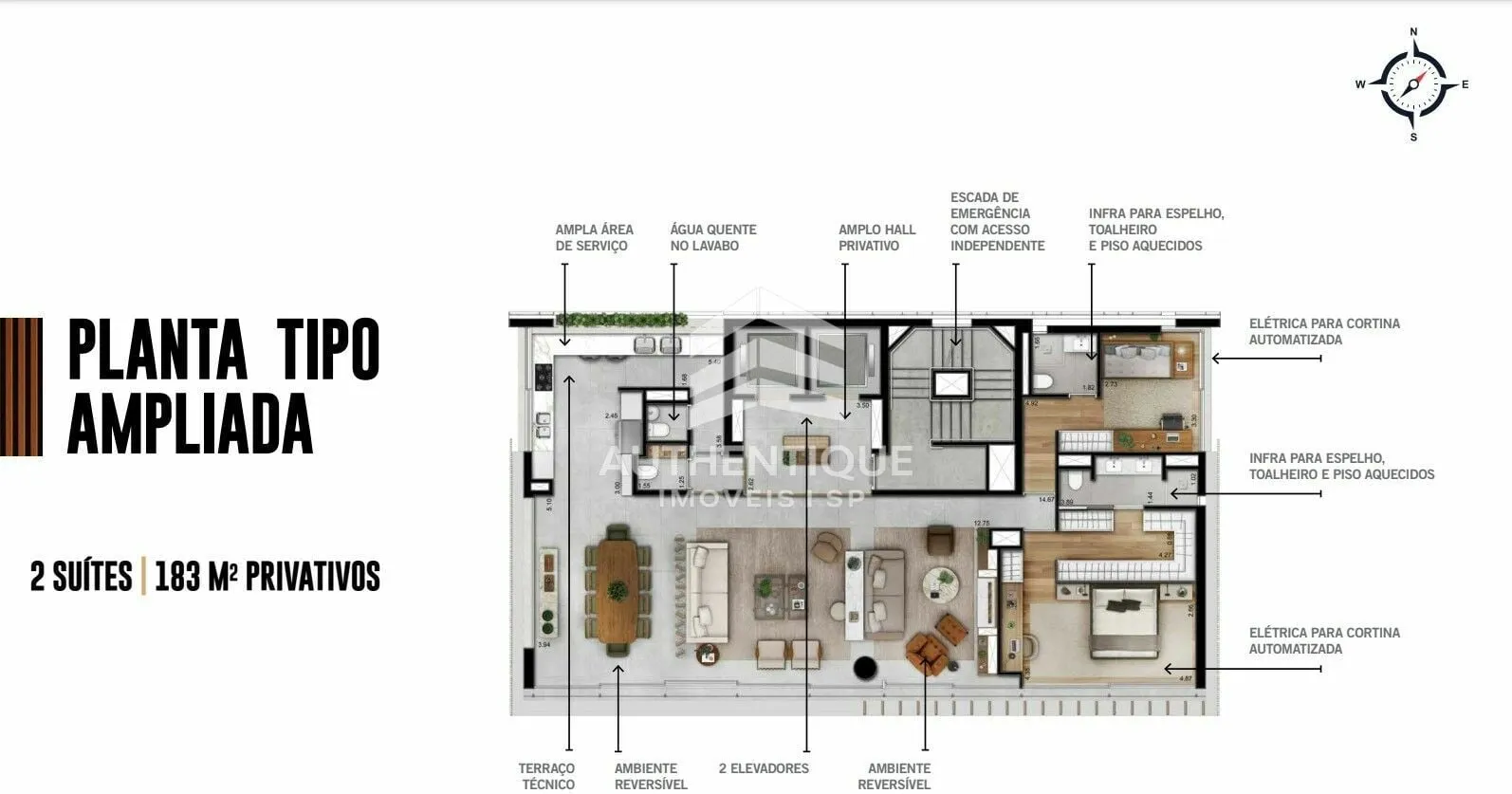 Imagem CASA VILA NOVA - Apartamento à venda no bairro Vila Nova Conceição - São Paulo/SP, Zona Sul