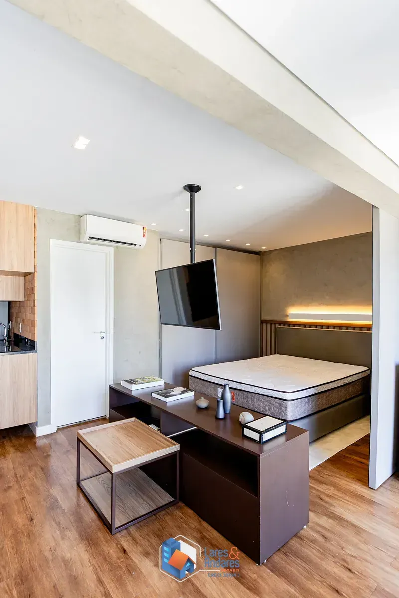 Imagem Apartamento para venda em Campo Belo com 1 quarto, sendo 1 suíte, 36m²