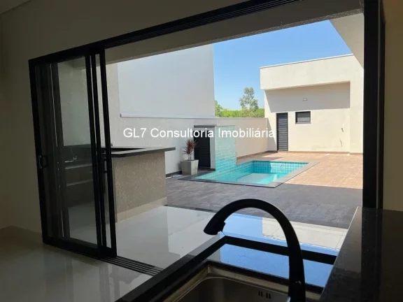 Imagem Casa a Venda Com Piscina 3 Suítes sendo uma com Closet Condomínio Jardins Di Roma Indaiatuba SP