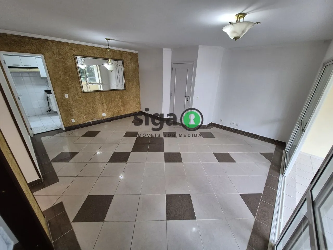 Foto do imóvel Apartamento Para Locação na Chácara Santo Antônio com 3 quartos