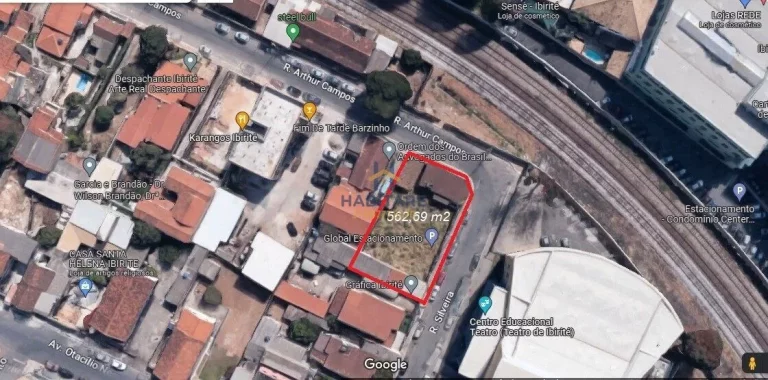 Imagem Lote no centro de Ibirité com 562,69 m2