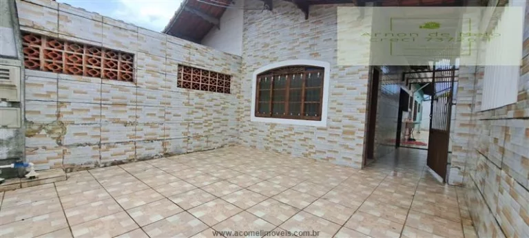 Imagem Casas no Litoral para venda em Praia Grande no bairro Balneário Maracanã
