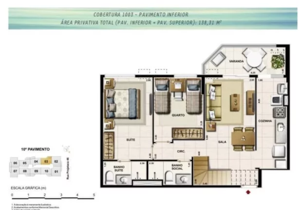 Imagem APARTAMENTO RESIDENCIAL em Rio de Janeiro - RJ, Recreio dos Bandeirantes