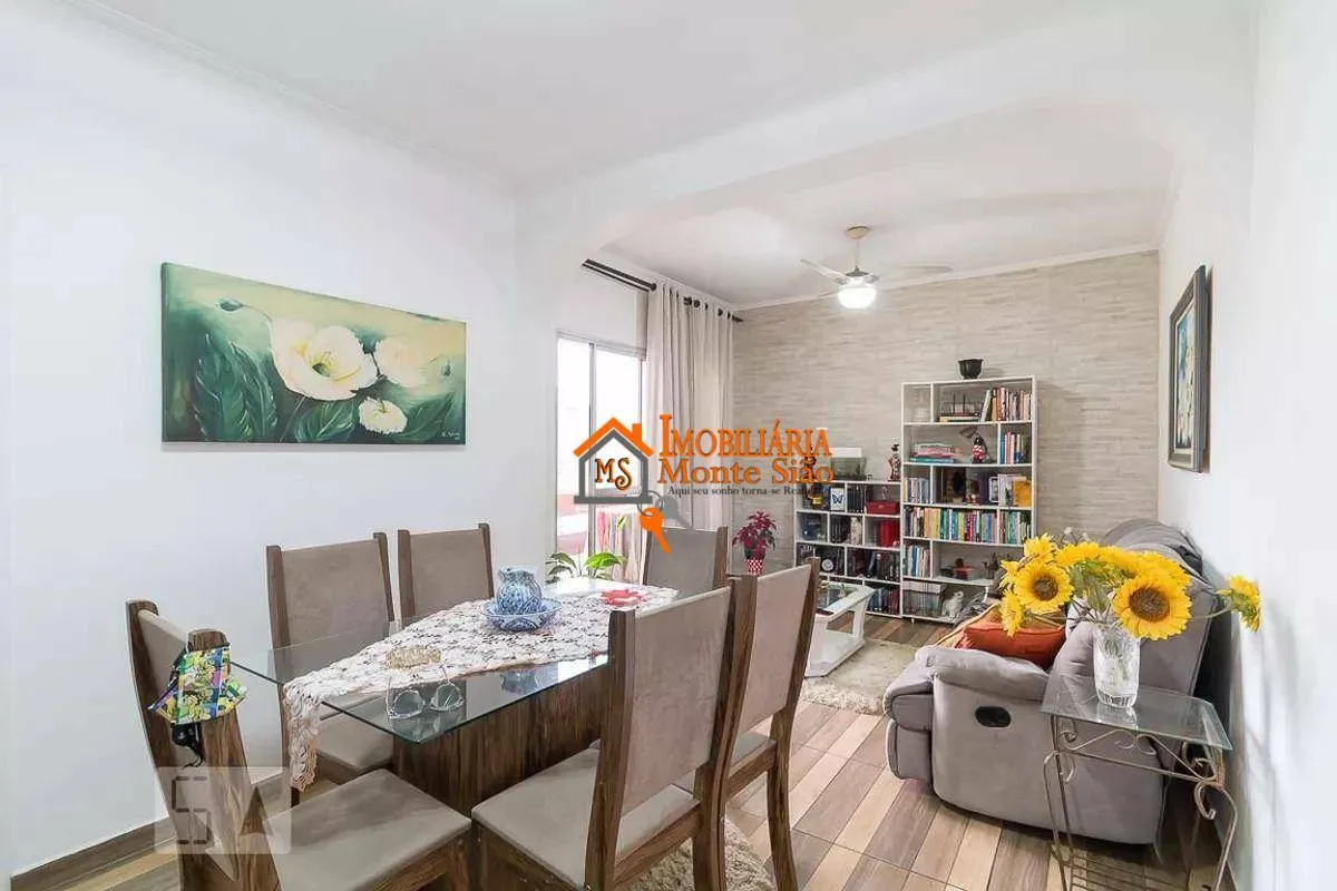 Imagem Apartamento com 3 dormitórios à venda, 95 m² por R$ 530.000,00 - Jardim Barbosa - Guarulhos/SP
