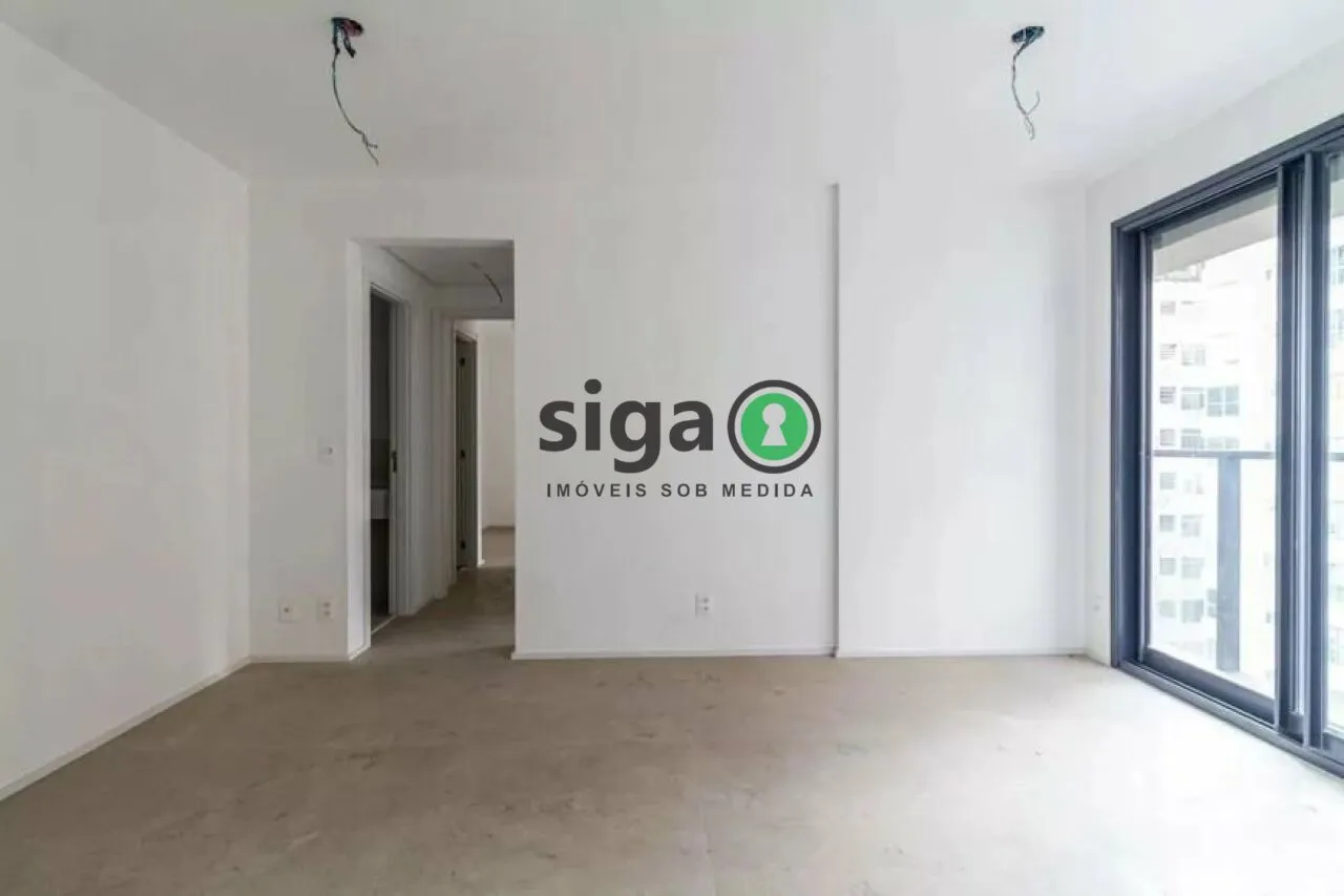 Imagem Apartamento Jardins de 2 quartos (sendo 1 suíte) e 2 banheiros completos, com piso de porcelanato