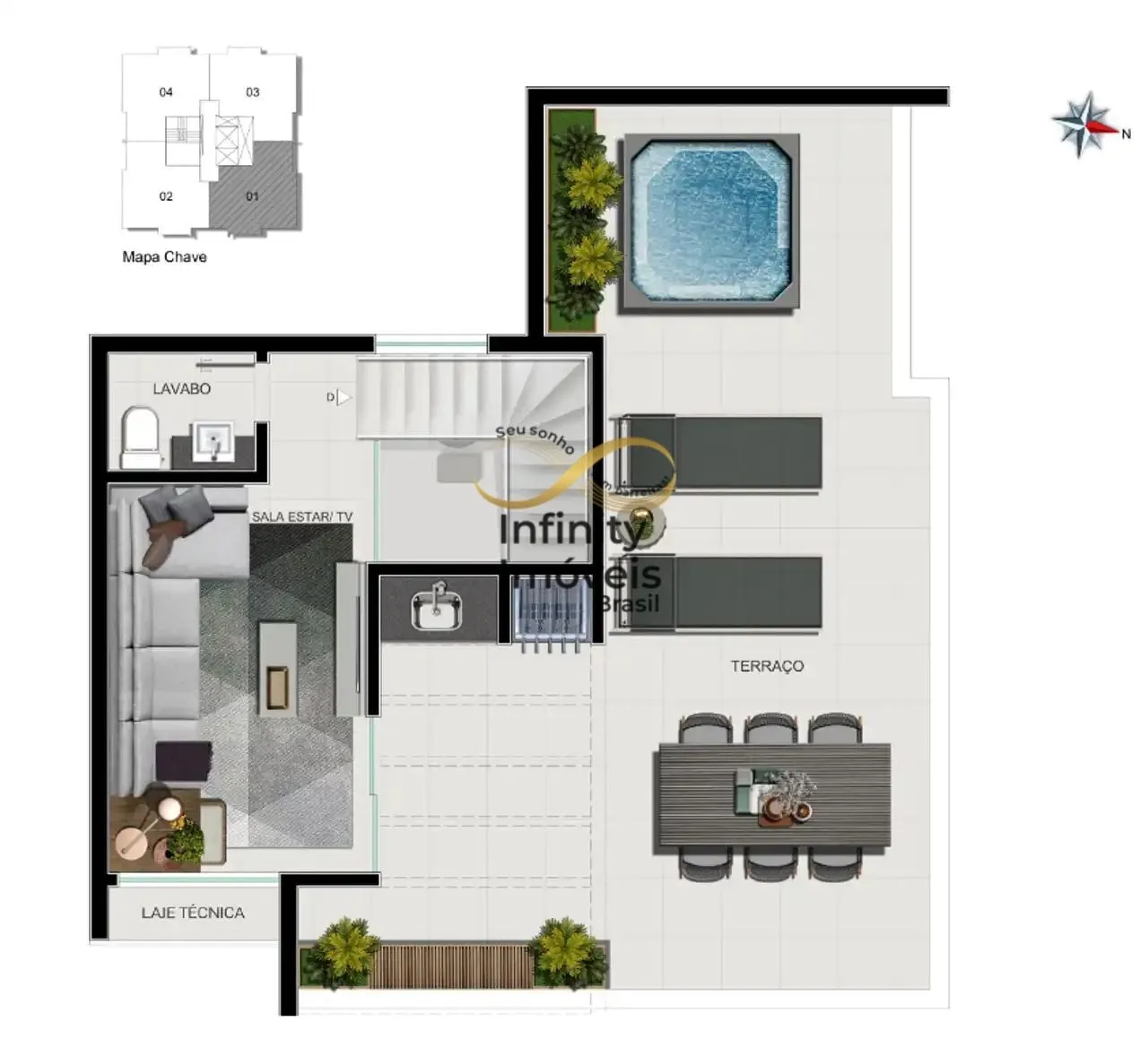 Imagem JOSE ALIPIO - Apartamento à venda no bairro Nova Suíssa - Belo Horizonte/MG