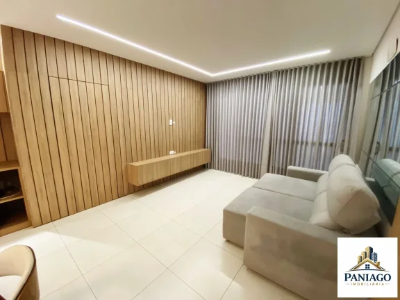 Imagem Apartamento 3 quartos, semi mobiliado, 3 vagas, condomínio Essenza, Cuiabá-MT