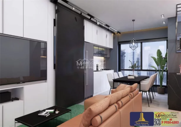 Imagem Apartamentos de 2 suítes,1 vaga, a VENDA no RESIDENCIAL FLOW Aptos. Exclusivo empreendimento que será construído em Porto Belo, uma cidade que vem