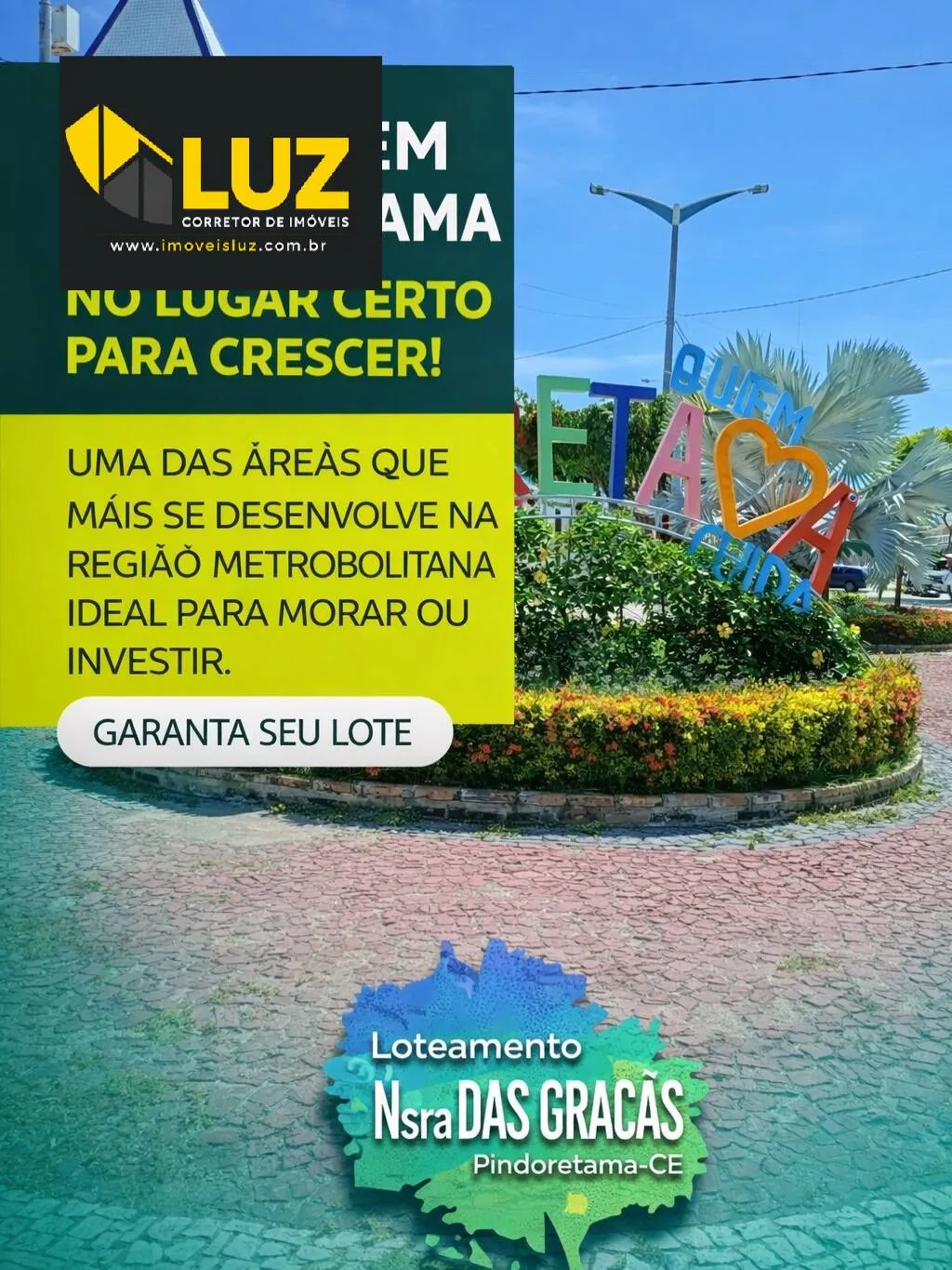 Imagem LOTEAMENTO NOSSA SENHORA DAS GRAÇAS - PINDORETAMA/CE