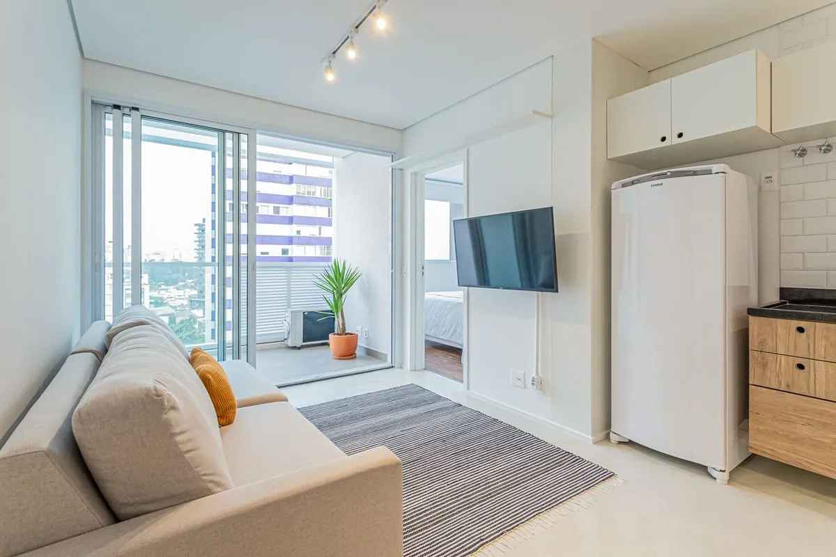 Imagem Apartamento com 1 Quarto para alugar, 45m² - Vila Madalena