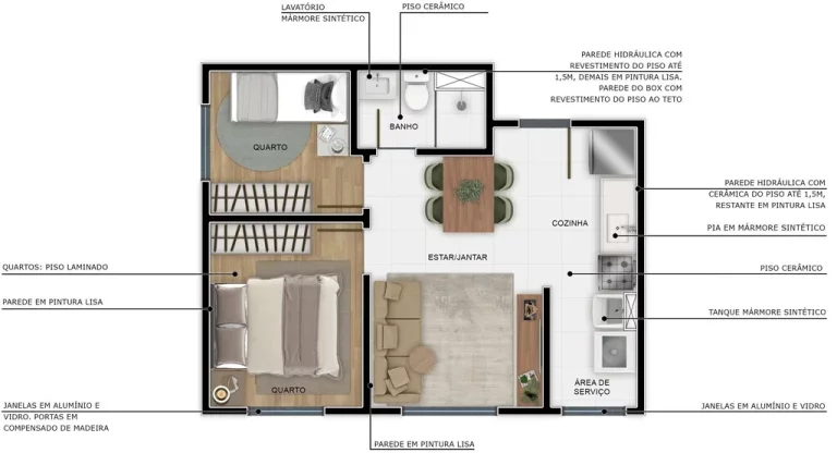 Imagem APARTAMENTO RESIDENCIAL em Rio de Janeiro - RJ, Taquara