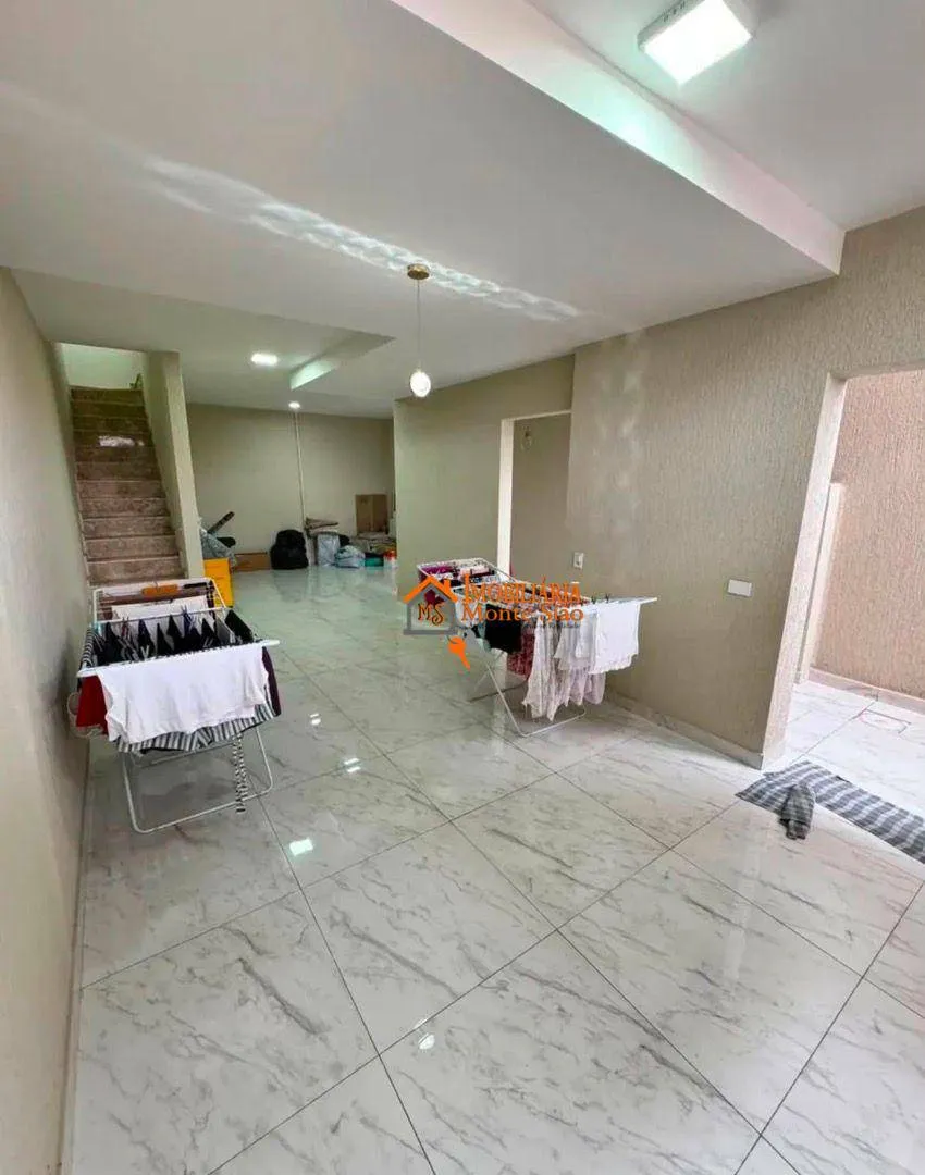 Imagem Sobrado com 2 dormitórios à venda, 96 m² por R$ 600.000,00 - Cumbica - Guarulhos/SP