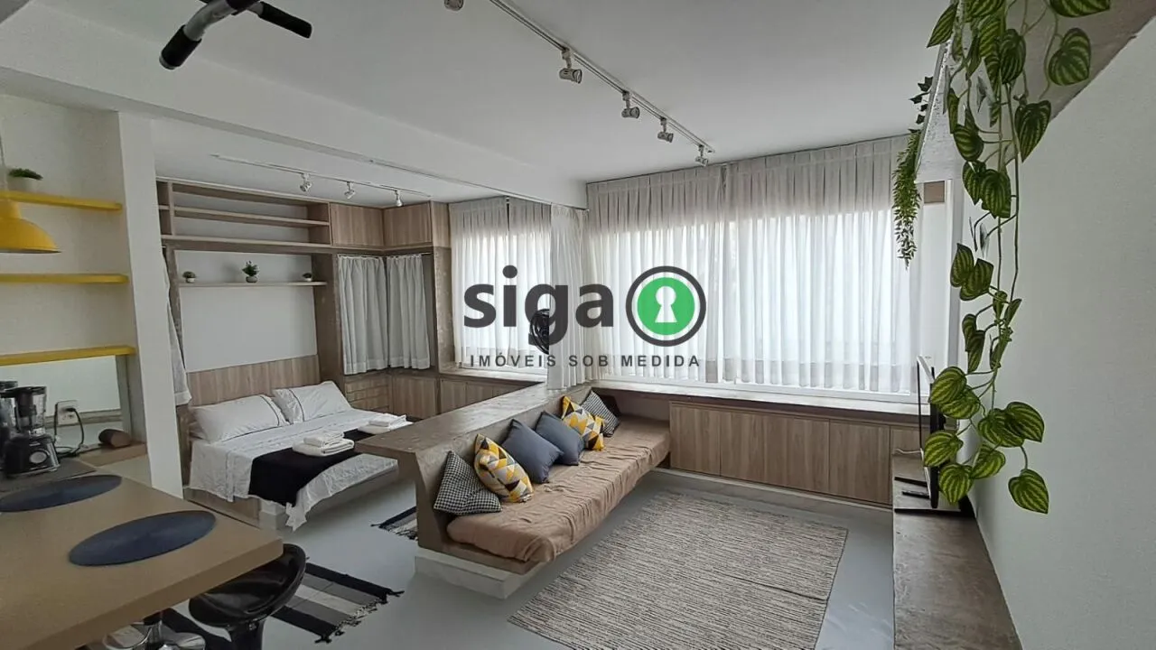 Imagem Apartamento de 60 metros - com 1 dormitórios na Santa Cecilia 60.