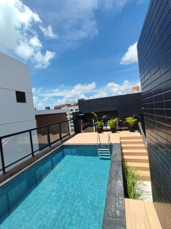 Imagem Apartamento com 1 dormitório, 30 m² - venda por R$ 389.989,00 ou aluguel por R$ 2.849,00/mês - Intermares - Cabedelo/PB