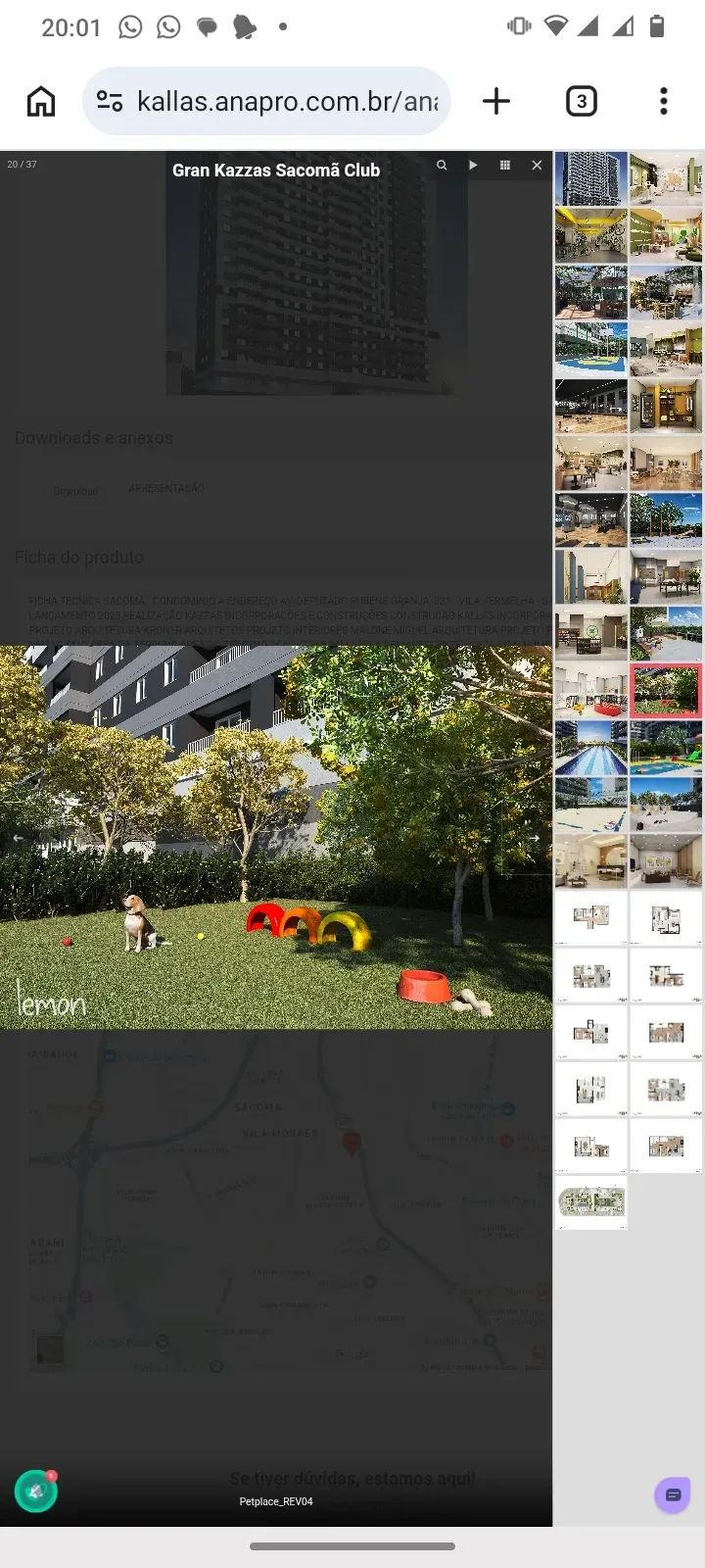 Imagem Apartamento com 3 Quartos à Venda, 60 m² em Vila Vermelha - São Paulo