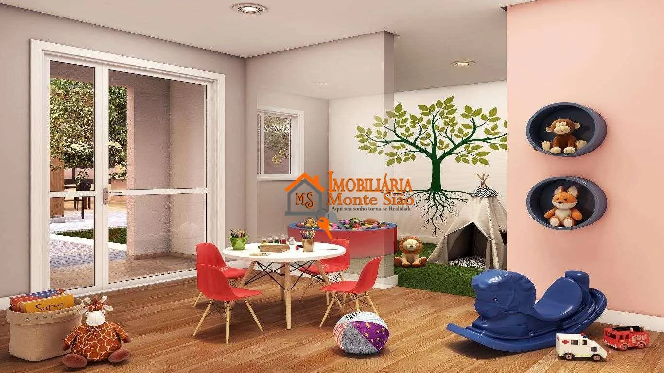 Imagem Apartamento com 2 dormitórios à venda, 55 m² por R$ 447.900,00 - Vila Itapegica - Guarulhos/SP
