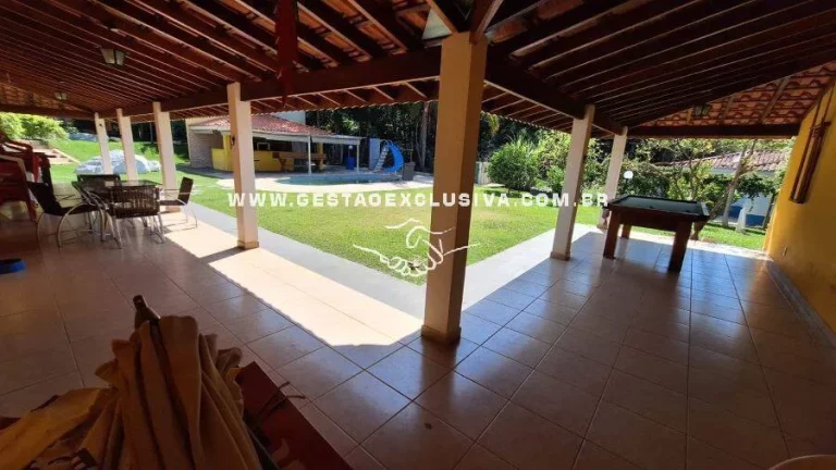 Imagem CHÁCARA COM PISCINA ÁREA GOURMET COMPLETA FORNO P/ PIZZA CHURRASQUEIRA