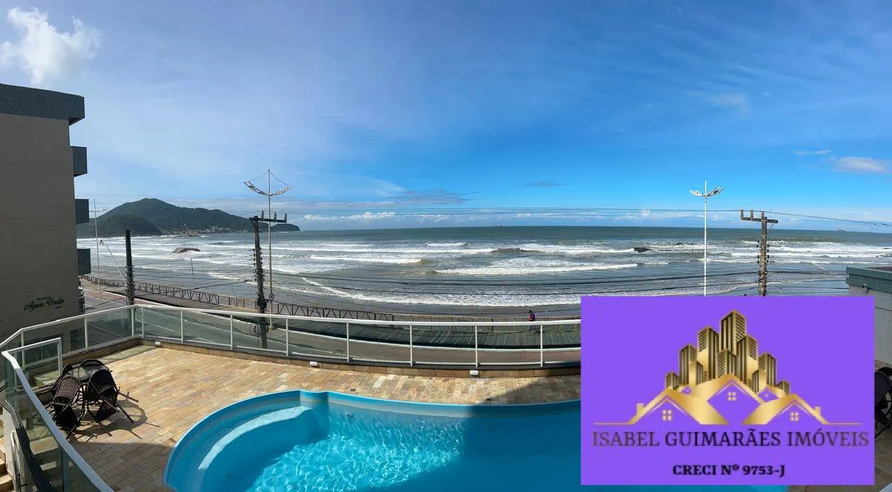 Imagem Alugo Apartamento Semi-Mobiliado, Prédio Frente Mar, Gravatá de Navegantes