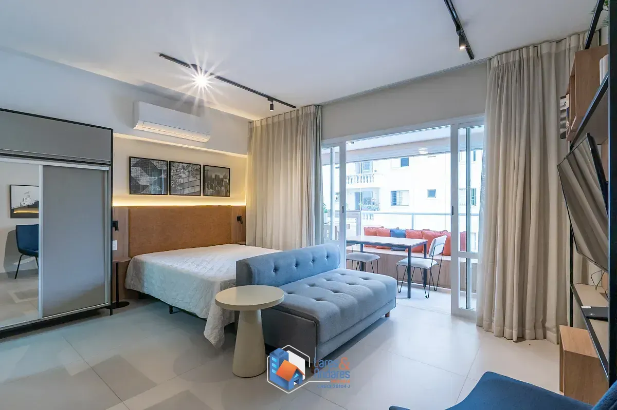 Imagem Studio para venda em Campo Belo com 1 quarto, 40m²