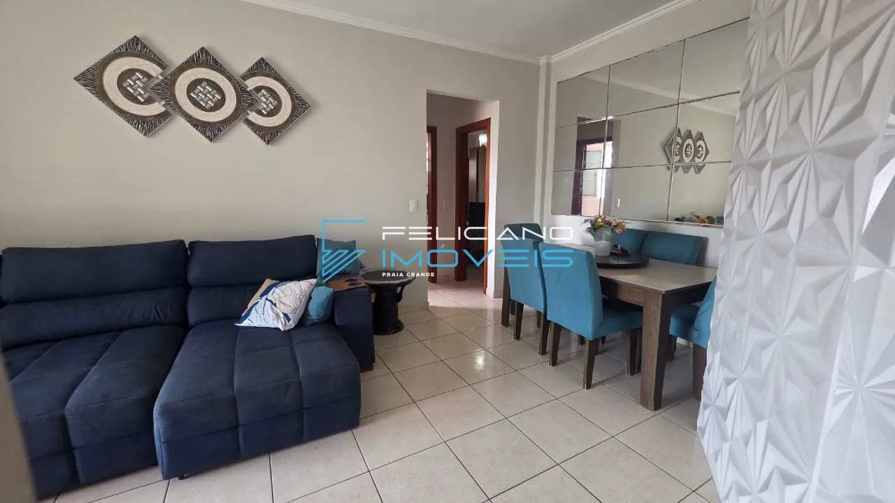 Imagem Apartamento com 2 quartos, Guilhermina, Praia Grande - R$ 520 mil, Cod: 7499