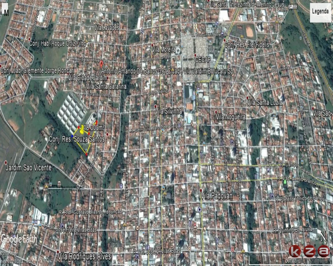 Imagem Área para incorporação de Prédios com 18.600m² à venda na Vila Guimarães, Botucatu-SP!