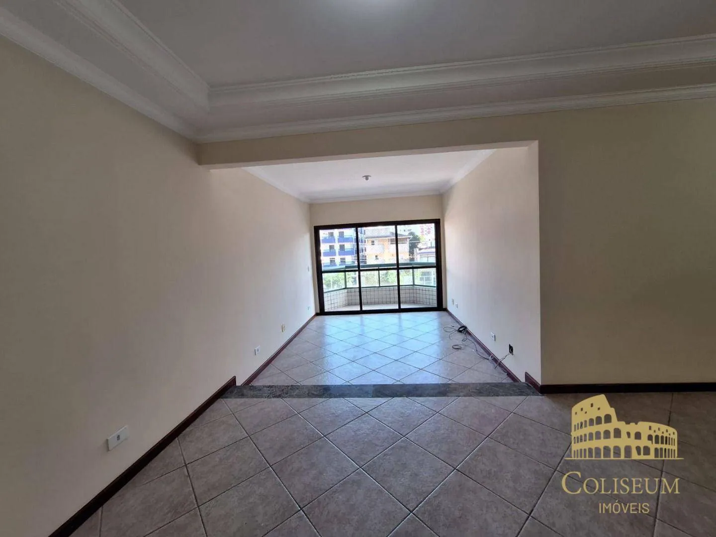 Imagem Apartamento com 3 dormitórios para alugar, 107 m² por R$ 4.000,00/mês - Canto do Forte - Praia Grande/SP