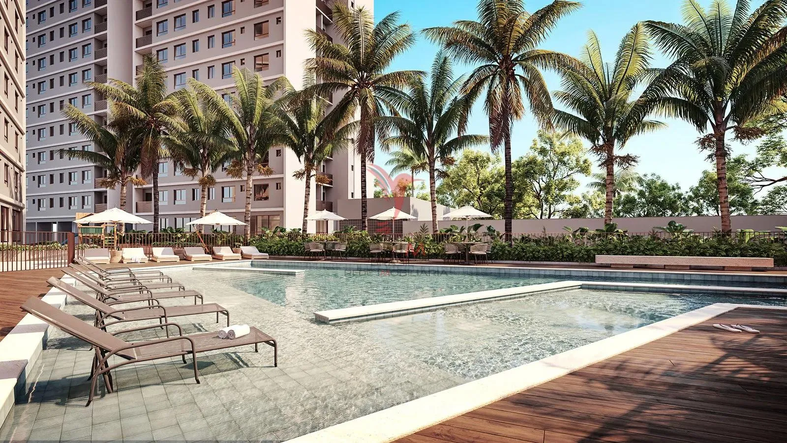 Foto do imóvel Apartamento de 61m² a 77m² com Sacada e 19 Áreas de Lazer no Dom Bosco - Itajaí em Rua José Pereira Liberato, 3311 - Dom Bosco, Itajaí - SC