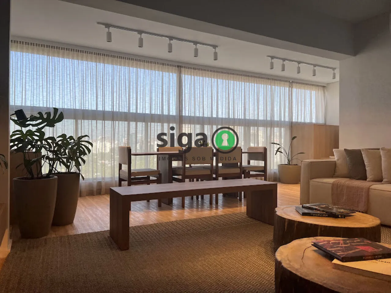 Imagem Apto Mobiliado com 66m² para locação em Pinheiros com 1 suite e 1 vaga