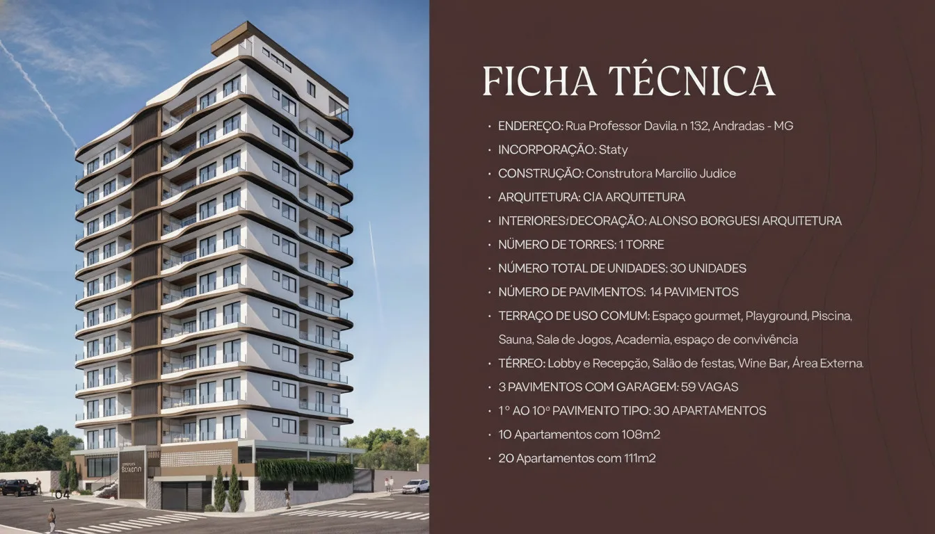 Imagem Apartamento 3 quartos à venda em Alto Alegre, Andradas