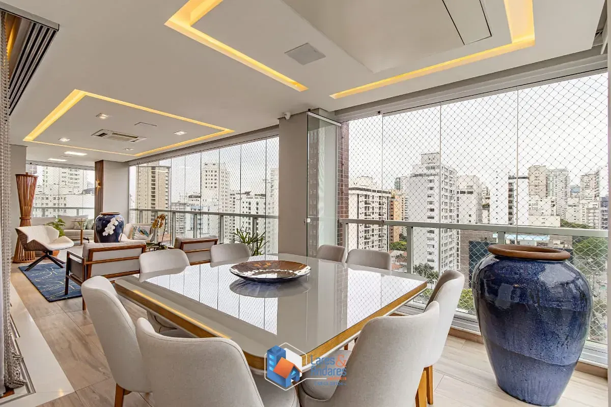 Imagem Apartamento para venda em Paraíso com 4 quartos, sendo 3 suítes, 197m²