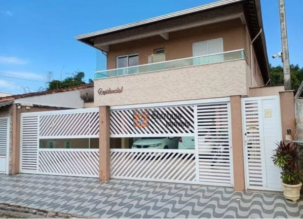 Foto do imóvel Casa com 1 dormitório à venda, 54 m² por R$ 295.000 - Maracanã - Praia Grande/SP