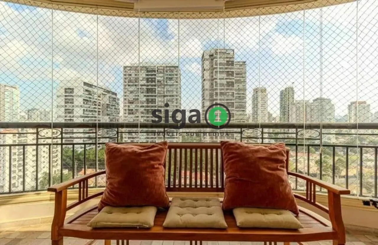 Imagem Apartamento Alto Padrão à Venda no Brooklin - 200m² - 4 Dormitórios - 3 Suítes - 4 Vagas