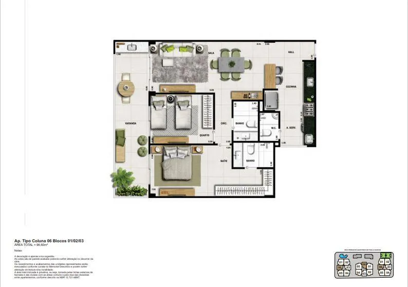 Imagem Vila Gaudí Apartamentos de Luxo na Região Oceânica Lazer