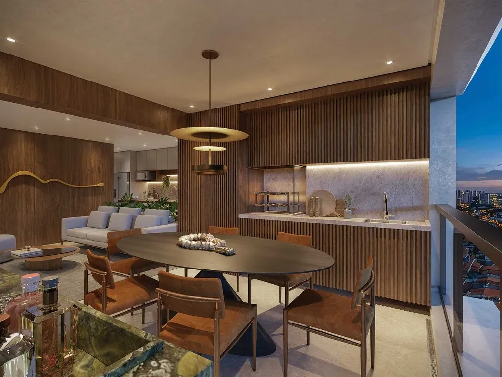 Imagem Brooklin: Apartamento de 3 quartos, 3 suítes e 136m² no Condomínio Casa Nacional Eztec