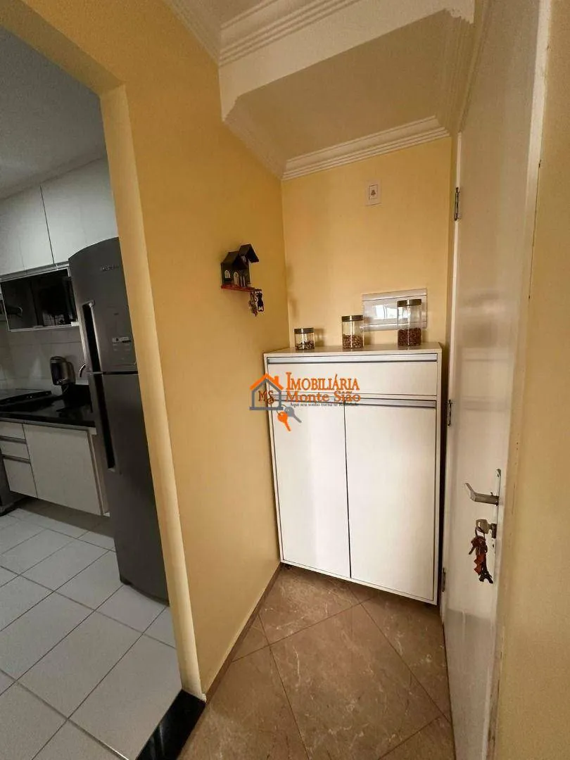 Imagem Apartamento 77m² à Venda no Parque Residence | 3 Dorms (1 Suíte) | Varanda Gourmet | Lazer Completo | Ao Lado do Shopping Maia
